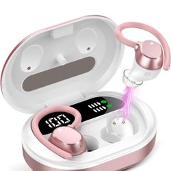 Brand new Ear Buds Wireless Earbuds, HiFi Stereo Bluetooth 5.3 Running Headphones with Dual LED Display 30Hrs Playtime, Built-in Mic, Type-C, in-Ear B