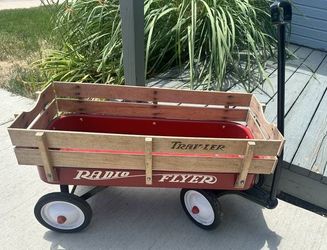 Vintage Radio Flyer Red Wagon Trav-ler