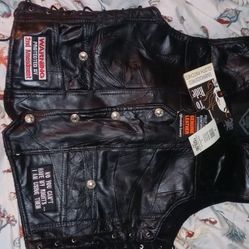 Leather Vest