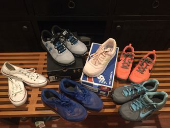 NIKE CONVERSE NEW BALANCE UNDER ARMOUR SHOES