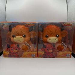 PPNC Highland Cow Squishy Toy (Available in Brown or Tan)