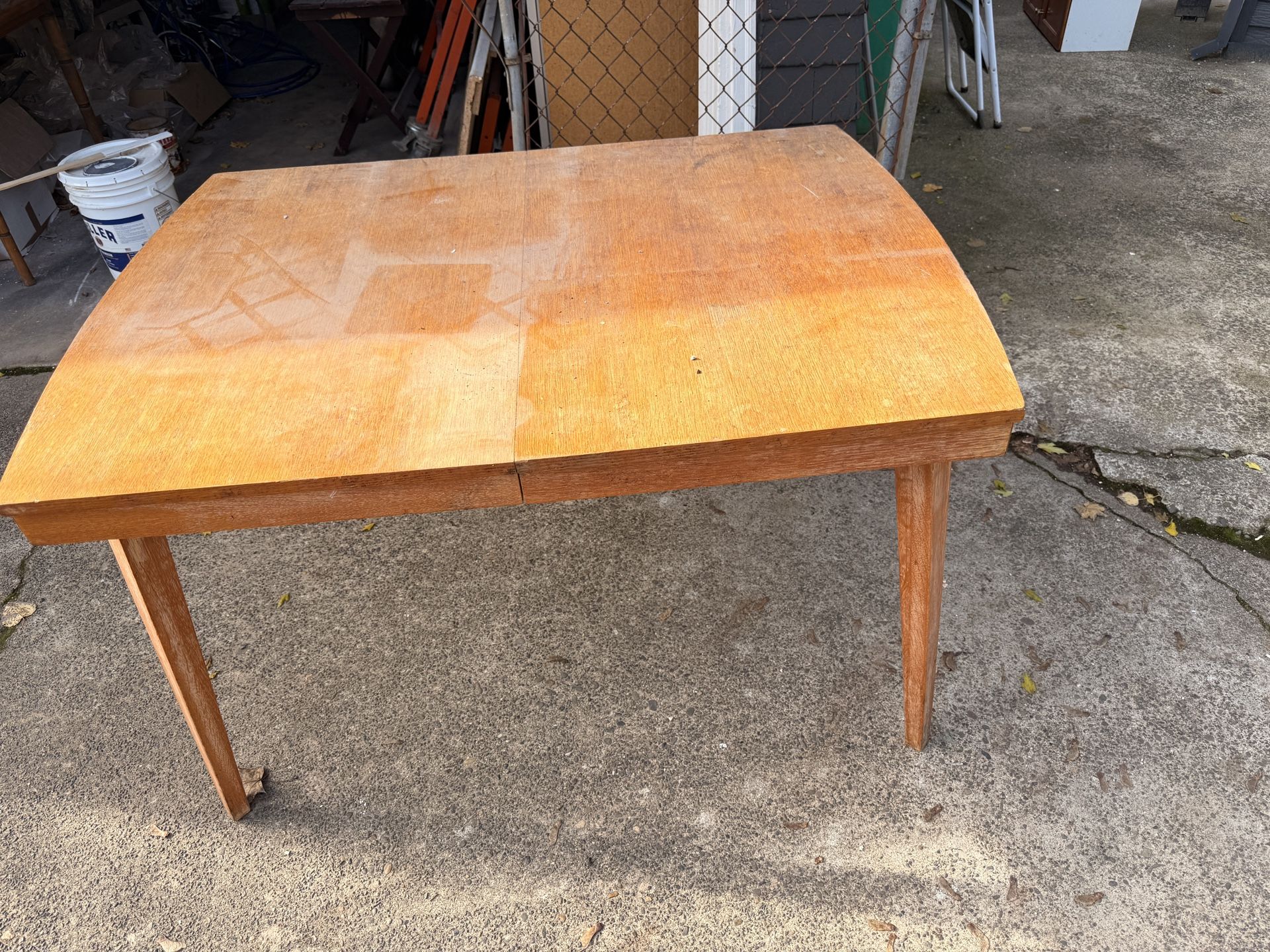 Free Oak Table Perfect For Retore