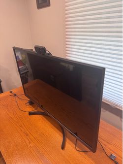 LG32NM60T Computer Moitor and Logi Computer Camera