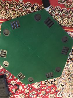Poker table top