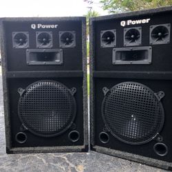 Q-power Speakers 