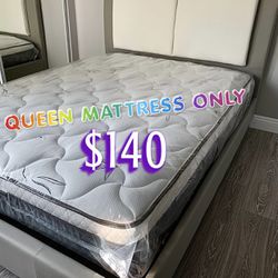 New Queen Mattress Only