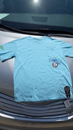 Blue chrome hearts tee 1:1 small