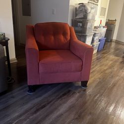 Best Offer Accepted Need To Move Terracotta Arm Chair $25