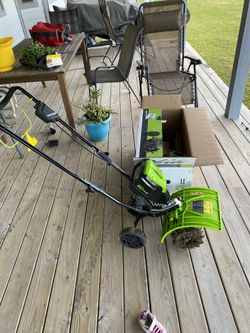 Greenworks pro 60 volt tiller/cultivator