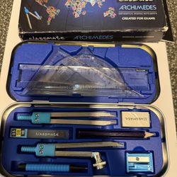 Classmate Archimedes Geometry Box – Mathematical Drawing Set – Complete 