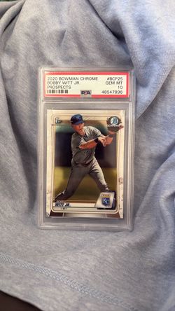 Bobby Witt Jr. PSA 10 1st bowman