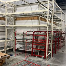 Wide Span Bulk Storage Shelving