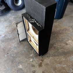 2 8s Ported Subwoofer Box For Jeep JK