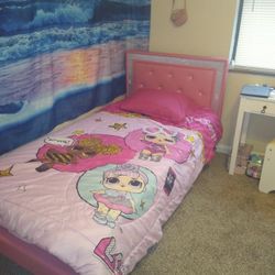 Pink Bedframe 