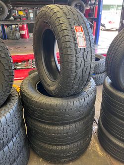 275/65R18 BRIDGESTONE DUELER A/T full tires set