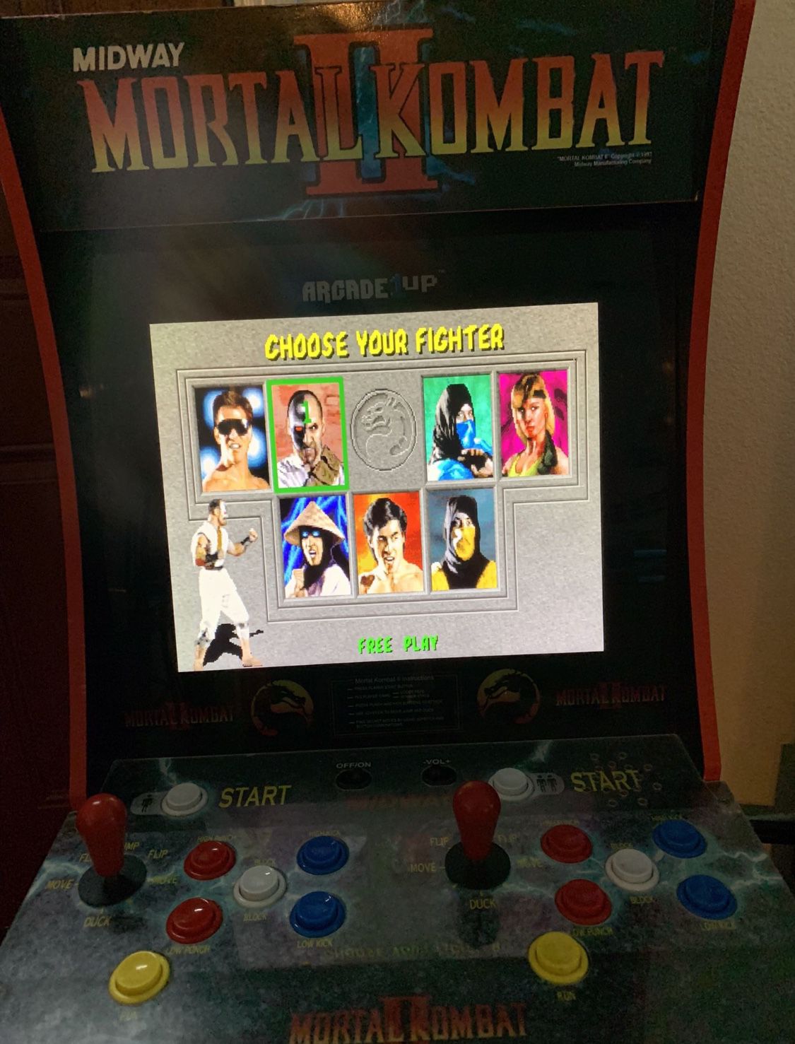 Arcade 1up Mortal Kombat Trilogy