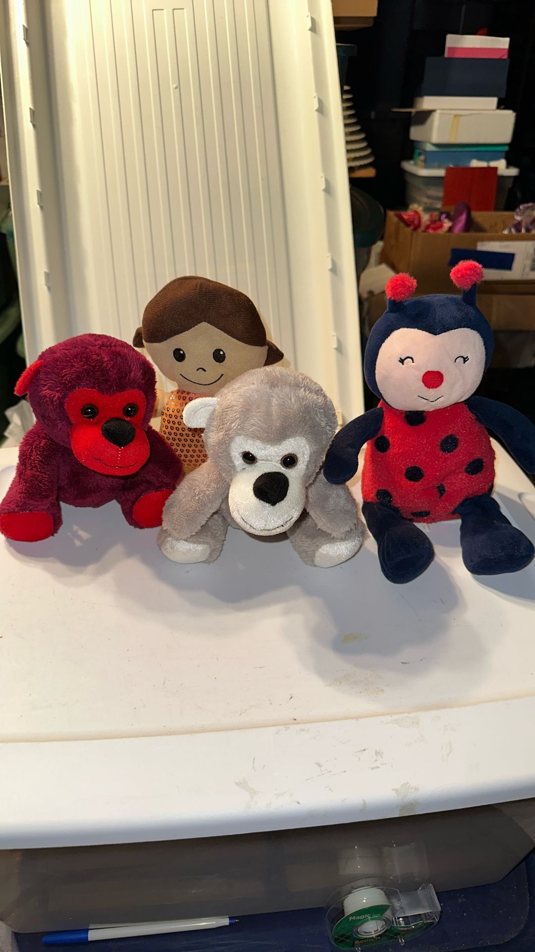 Four Plush Toys