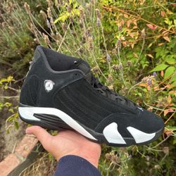 Jordan 14 Black N White Size 12 Brand New