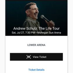 ANDREW SCHULTZ MOHEGAN SUN 