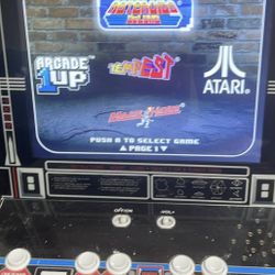ATARI ARCADE 1 UP Game Machine Limited Edition Asteroids DeLuxe Model 6640 ATARI 6-IN-1