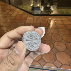 925 Silver Moissanite Ring