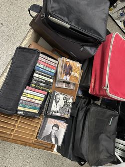 10+ Cassette Tape Cases Case Logic Wood CDs & Tapes Too