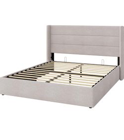 Queen Size Lift Up Storage Bed
