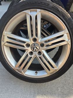 Golf R Talladega Wheels New Tires