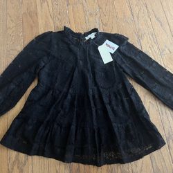 Women’s Black Lace Top