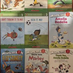 10 Level 2 Readers Kids Books