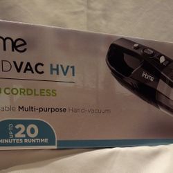 iHome Hand Vac HV1 Cordless Hand- Vacuum 