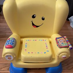 Fisher Price Laugh and Learn Chair Yellow