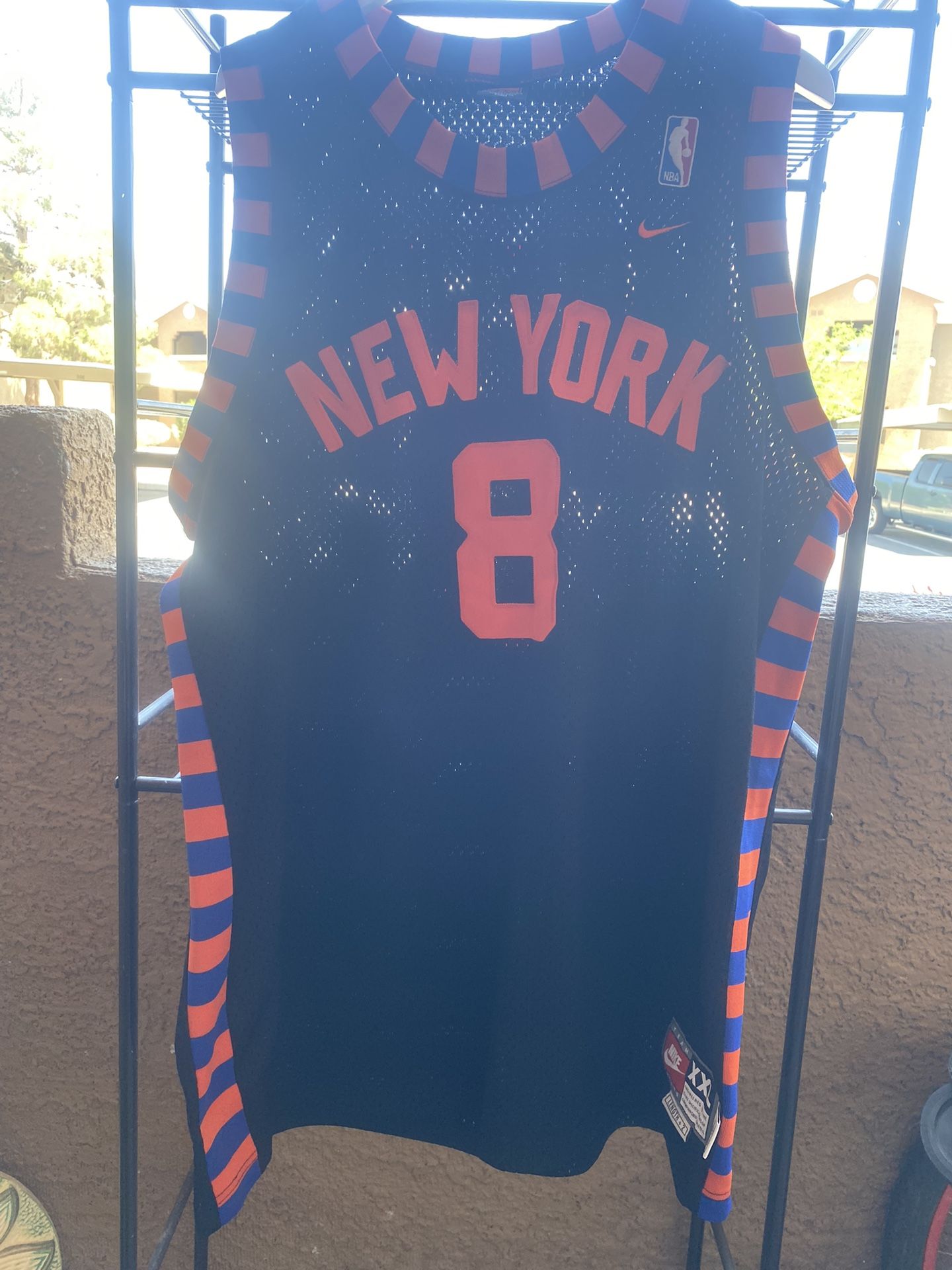 RARE Vintage Nike Latrell Sprewell Knick’s Jersey Size XXL