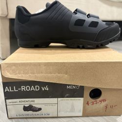 NEW Pearl Izumi All-Road v4 Cycling Shoes - Men's 6.5 / Women's 8