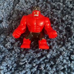 Rare Lego Red Hulk