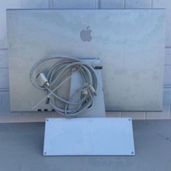 Apple Monitor And Keyboard