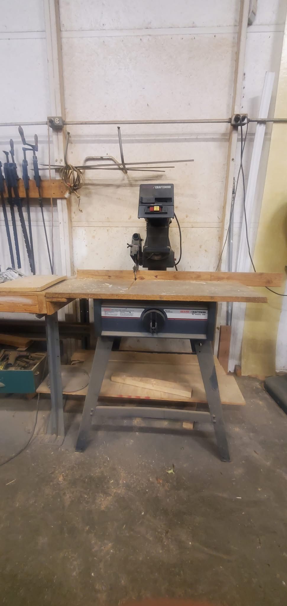 Craftsman radial saw 10 inch model