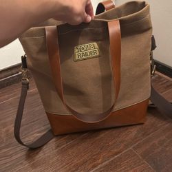 Tomb Raider Gear Store Purse Tote Bag Lara Croft 