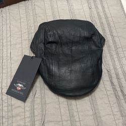 Harley Davidson Leather Hat