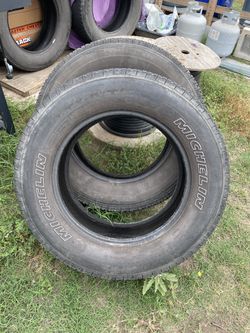 20” Michelin all-terrain’s