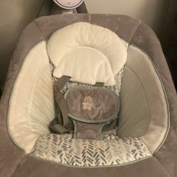 Ingenuity Anyway Sway Vibrating Portable Infant Baby Swing , Blue