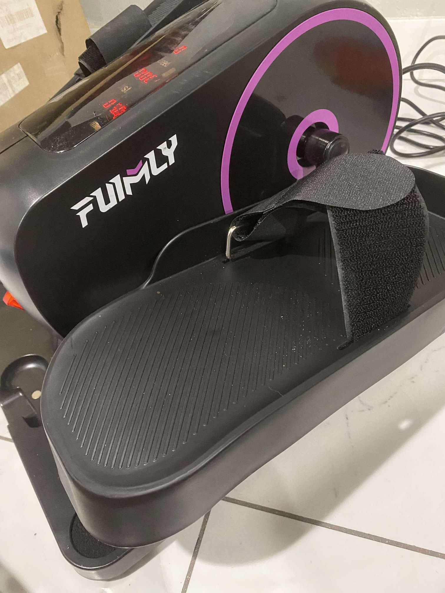 FUNMILY Under Desk Elliptical, 2 in 1 Leg Exerciser While Sitting for Seniors