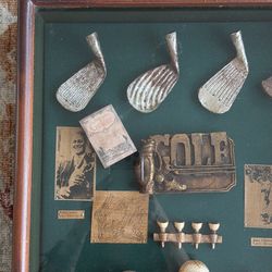 Golf shadow box