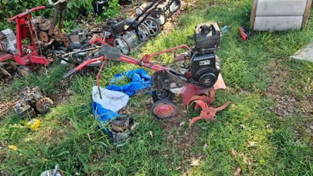 Lawn mowers Tillers and weeeaters