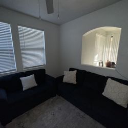 Navy Sectional Couch