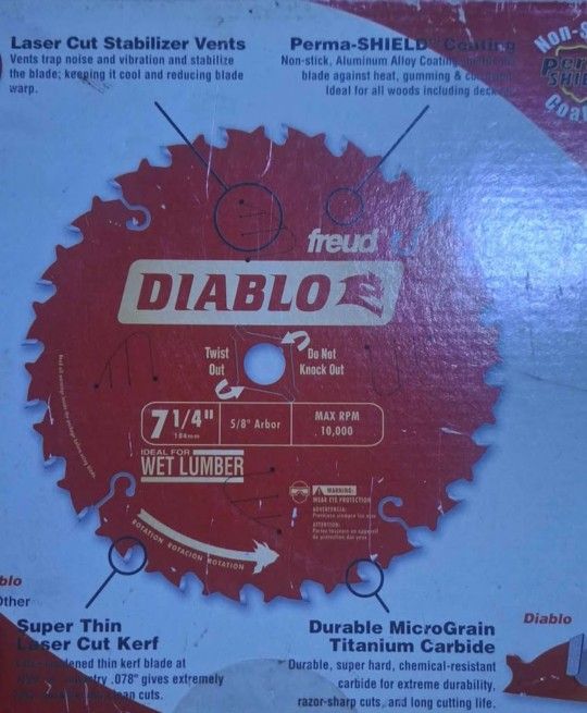 Diablo Baldes 10 A Packet