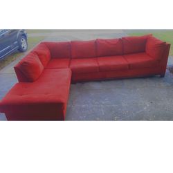 🌹Beautiful Red Sectional