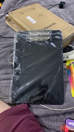 Acrylic clipboard