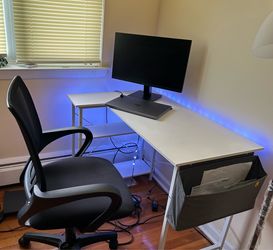 Office desk with chair