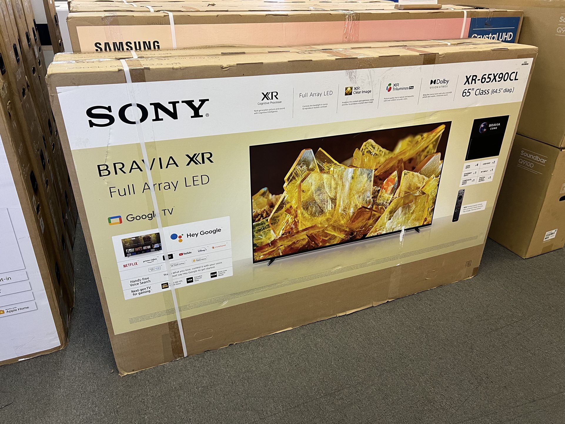 Sony Bravia 65” 4K X90CL Android Tv